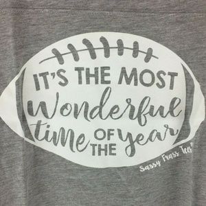 Sassy Frass T-Shirt Football Design Jersey Tee